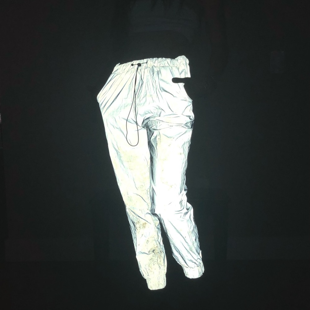 Metallic//Reflective Festival Pant Jogger